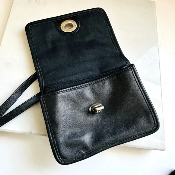 Vintage Coach Legacy Mini Penny Turnlock Leather Crossbody - Picture 6 of 11